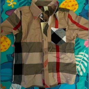 Boy Short Sleeve Polo Shirt